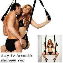 Adult Sexy Couples Game Swing Toys SM Sling Adjustable Mobile Straps Toy