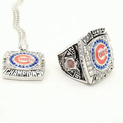 Nice Gift 2016 Chicago CUBS Baseball  Championship Ring With Get 1 Free Necklace