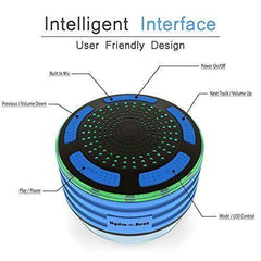 Wireless Bluetooth Speaker System Portable Rechargeable Waterproof FM LED