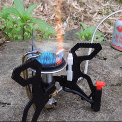 Camping Gas Stove Outdoor Cooking Foldable Split Burner 2800W