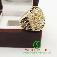 LA LAKERS KOBE  Bryant Twenty Years black mamba retirement Champion Ring