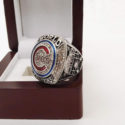 Chicago Cubs World Series Championship Ring 9-14 size For ZOBRIST Presale 2016