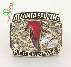 Ring Present High Quality 2016 Atlanta Falcons Championship Ring Solid Men Fan