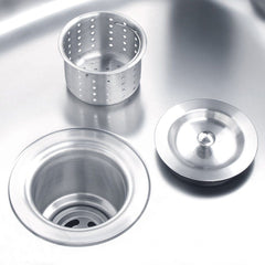 Strainer Sink 3-1/2 inch Basket Kitchen Removable Deep Waste Brasscraft Stopper