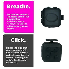 The Anti-Anxiety Cube Helps Focusing Fidget Toy 3D Figit For Kids Adults