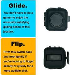 The Anti-Anxiety Cube Helps Focusing Fidget Toy 3D Figit For Kids Adults
