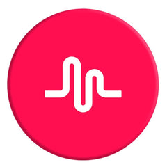 musical.ly PopSockets Stand for Smartphones & Tablets - Gray New W Free Shipping