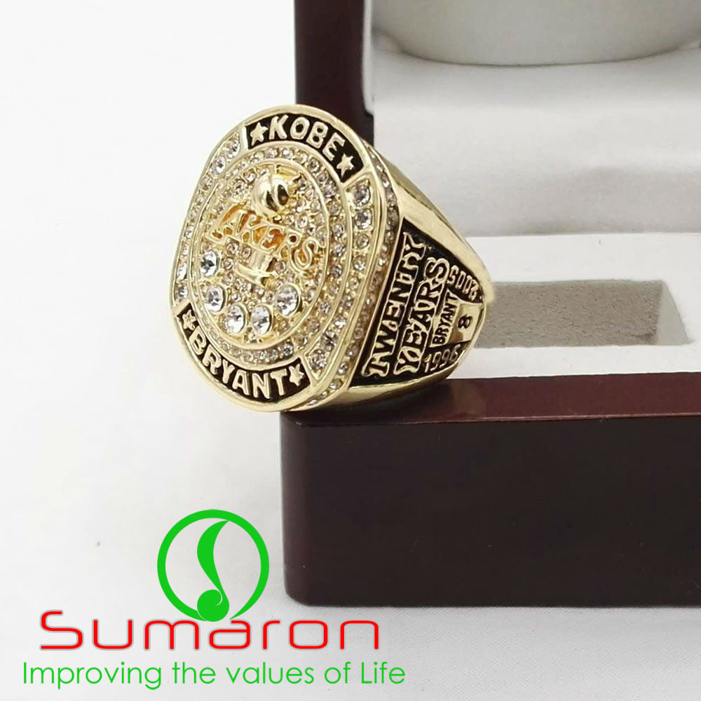 Kobe hot sale retirement ring