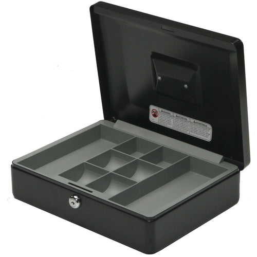 New entrySafe CB10 Small Cash Box, Black, Safebox Privacy Security Protection